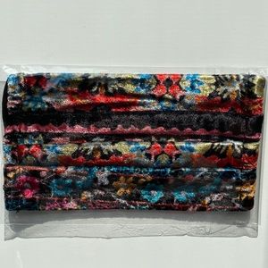 johnny was floral velvet cotton face mask 3/$25